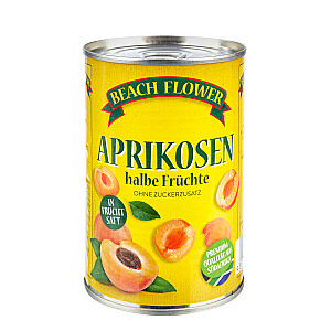 Beach Flower Aprikosenhälften gezuckert