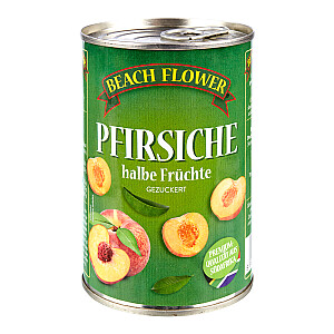 Beach Flower Pfirsichhälften