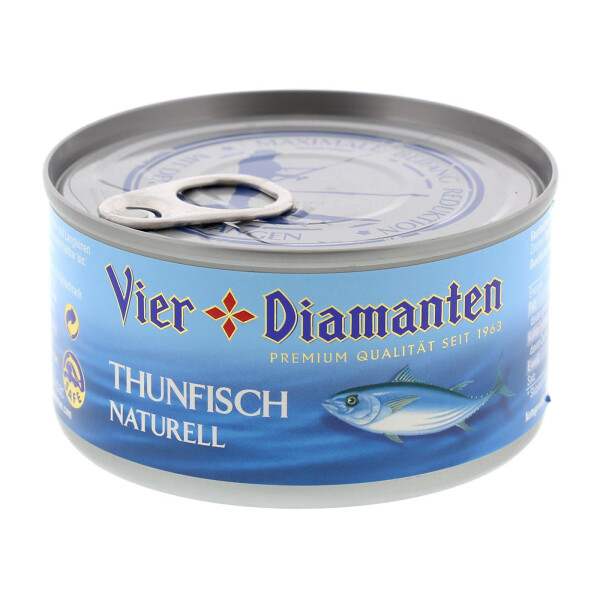 Vier Diamanten Thunfisch Naturell