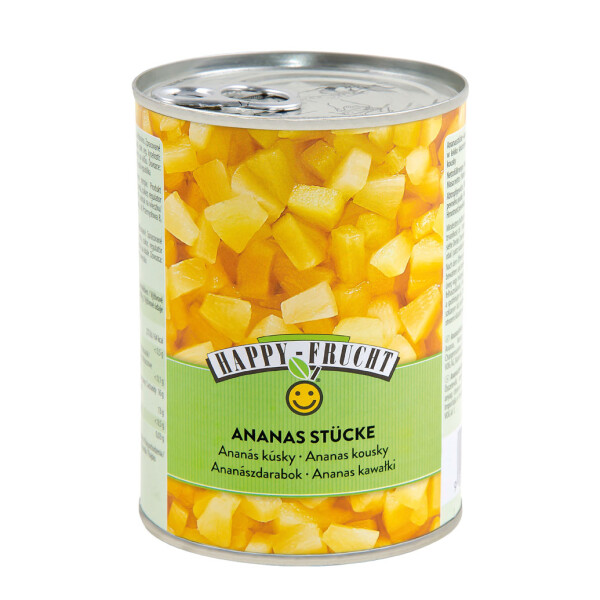 Happy Frucht Ananasstücke