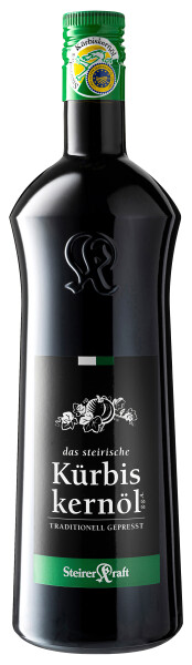 Steirerkraft das steirische Kürbiskernöl g.g.A. traditionell gepresst