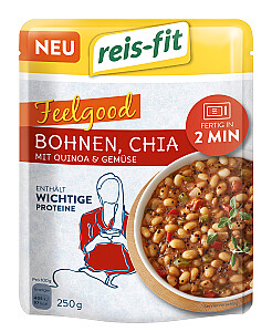 Reis-Fit Feelgood Bohnen & Chia