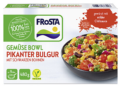 Frosta Gemüse Bowl Pikanter Bulgur