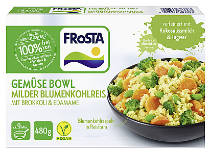 Frosta Gemüse Bowl Milder Blumenkohlreis