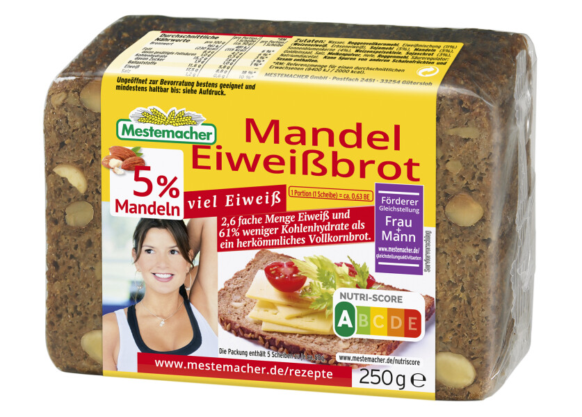 Mestemacher Mandel Eiweißbrot