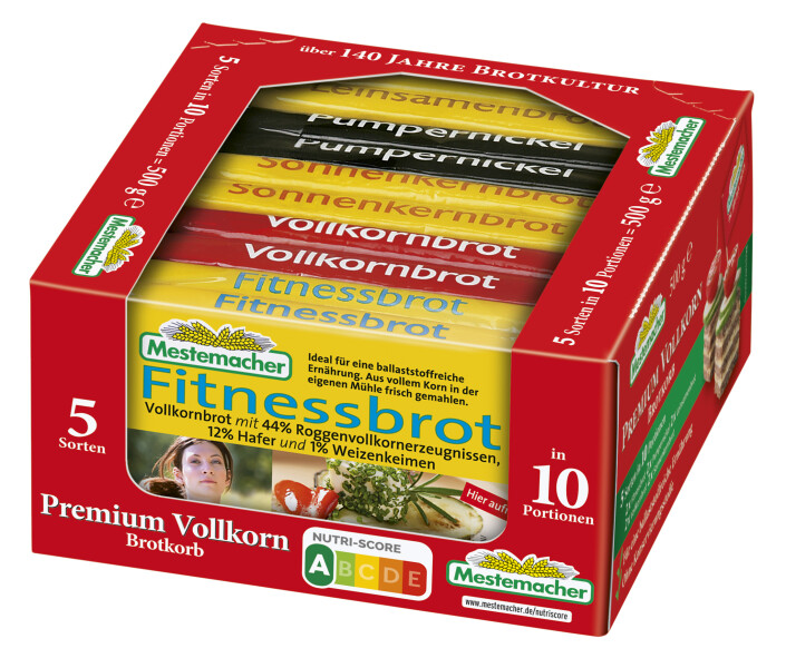 Mestemacher Brotkorb 10er-Packung