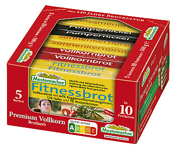 Mestemacher Brotkorb 10er-Packung