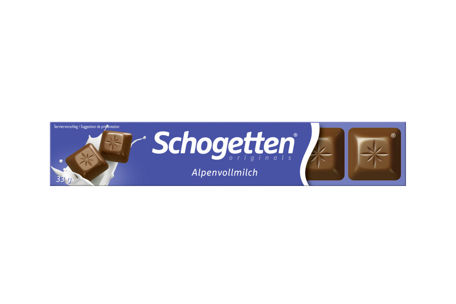 Schogetten Riegel Alpenvollmilch