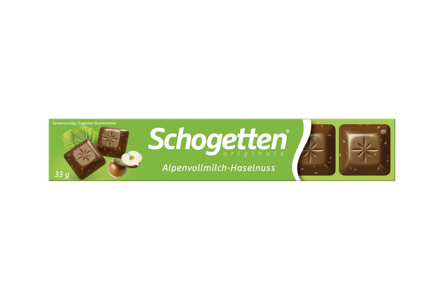 Schogetten Riegel Alpenvollmilch Nuss