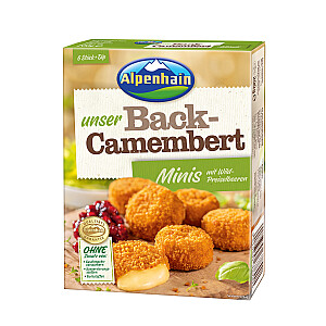 Alpenhain Back Camembert Mini mit Wild-Preiselbeeren