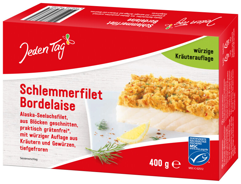 Jeden Tag Schlemmerfilet Bordelaise