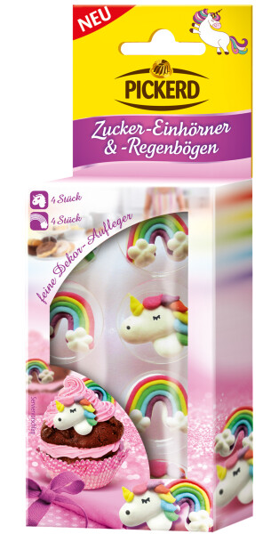 Pickerd Zucker-Einhörner & -Regenbögen