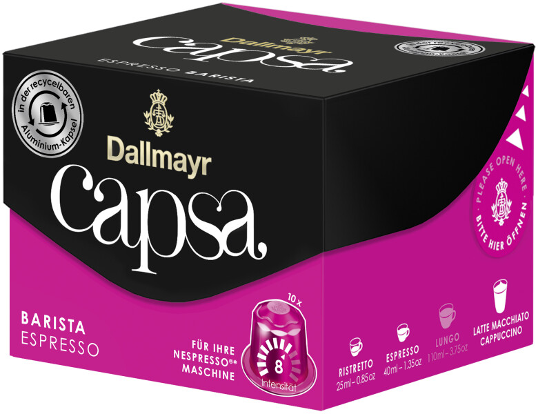 Dallmayr Capsa Barista 10 Stück