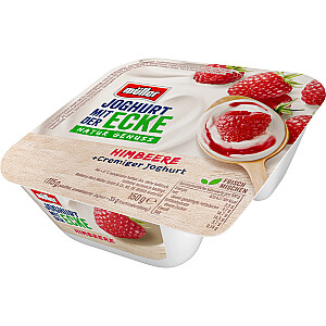 Müller Himbeere Joghurt mit der Ecke