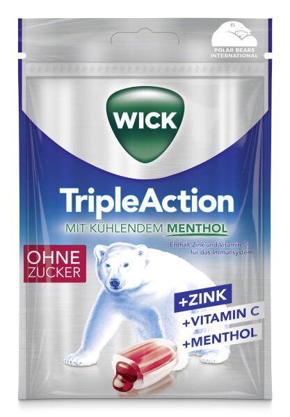 WICK Triple Action ohne Zucker