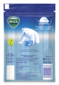 Wick Hustenbonbon Blau