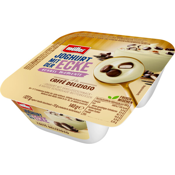 Müller Joghurt mit der Ecke Rom