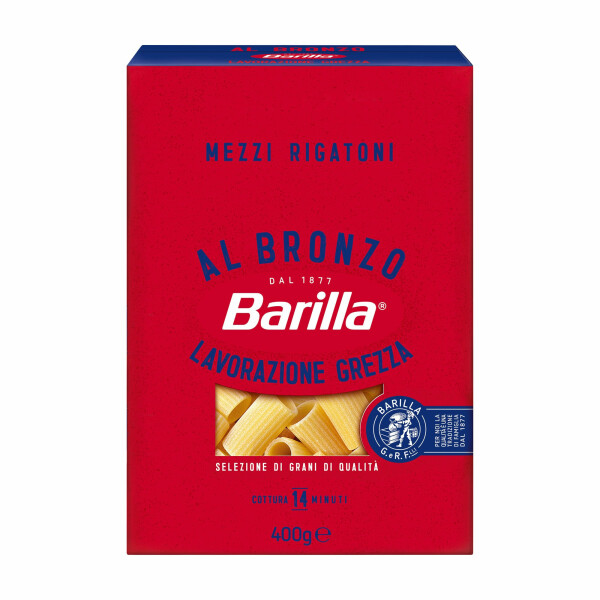 Barilla Al Bronzo Mezzi Rigatoni