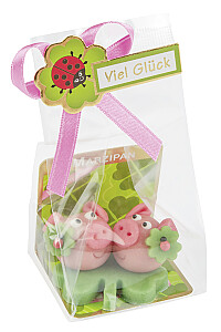 Günthart Glücks-Schweinepaar Kleeblatt