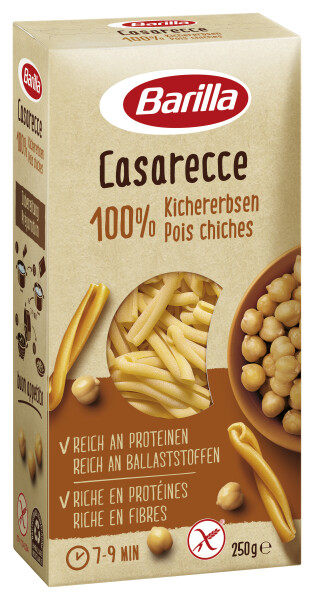 Barilla Casarecce aus Kichererbsen