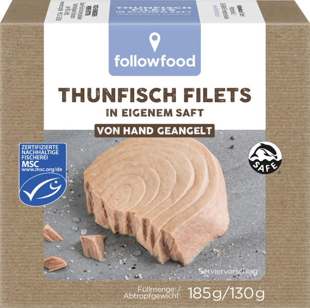 followfood MSC Thunfisch in eigenem Saft