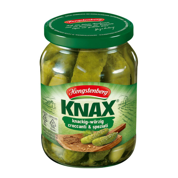 Hengstenberg Gewürzgurken Knax