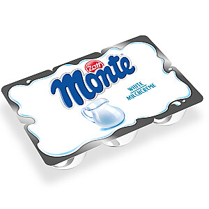 Zott Monte Milch Creme 6er