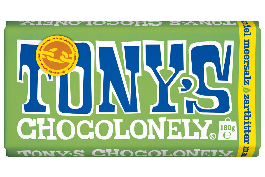 Tony's Chocolonely Zartbitter Mandel Meersalz