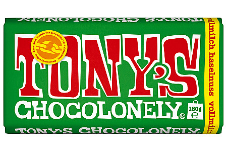 Tony's Chocolonely Vollmilchschokolade Haselnuss