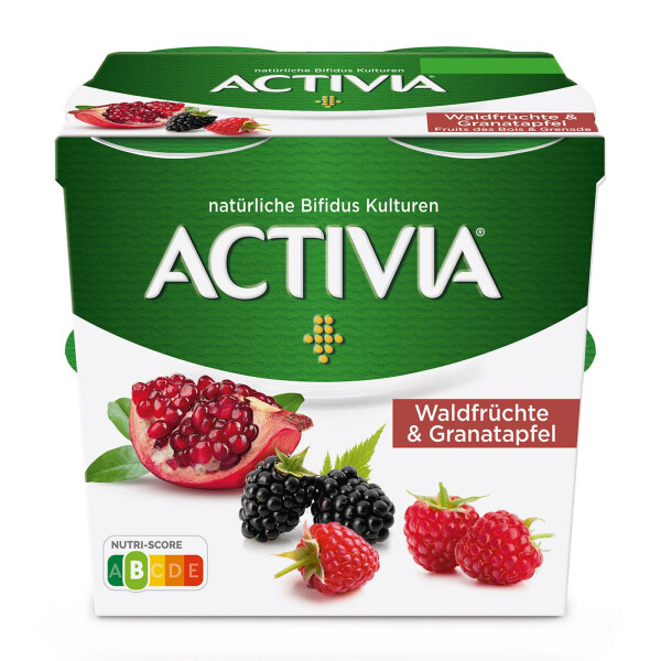 Danone Activia Waldfrüchte & Granatapfel Sommer Edition