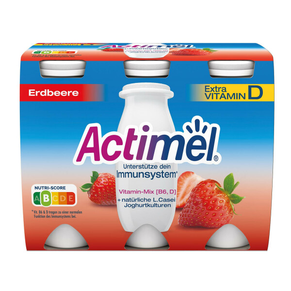 Danone Actimel Erdbeere 6er