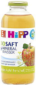 HiPP BIO Saft Mineralwasser mit Apfel Fenchel