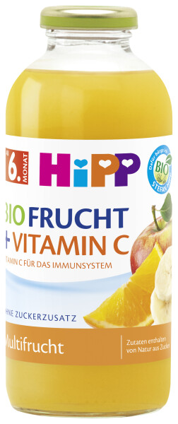HiPP Bio-Fruchtsaft-Getränk Multifrucht mit Vitamin C