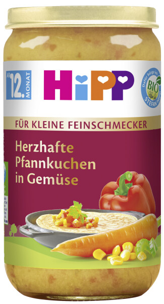 Hipp Herzhafte Pfannkuchen in Gemüse