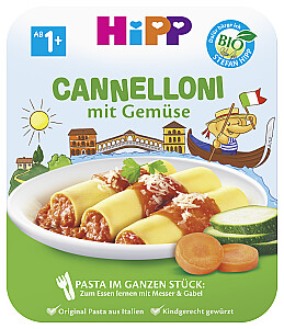 Hipp Bio-Cannelloni mit Gemüse