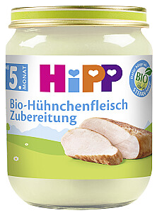 Hipp Bio Hühnchenfleisch Zubereitung