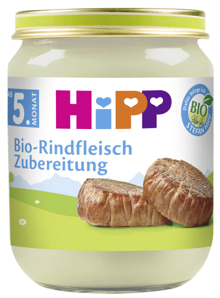 Hipp Bio-Rindfleisch-Zubereitung