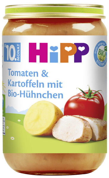 HiPP Tomaten und Kartoffeln mit Bio-Hühnchen