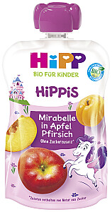 Hipp Hippis Mirabelle in Apfel-Pfirisich
