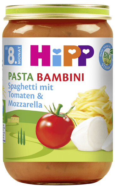 Hipp Menü Pasta Bambini ab 8. Monat