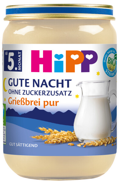 Hipp Gute Nacht - Grießbrei pur