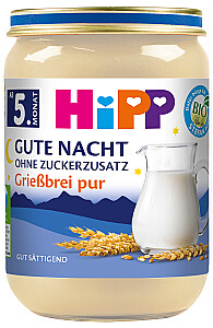 Hipp Gute Nacht - Grießbrei pur