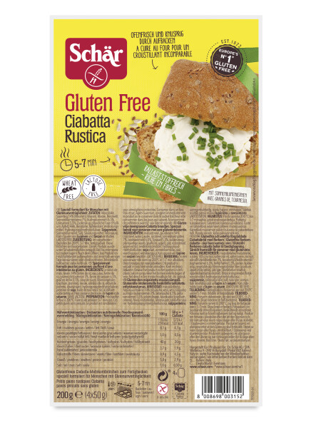  Schär Ciabatta rustica glutenfrei