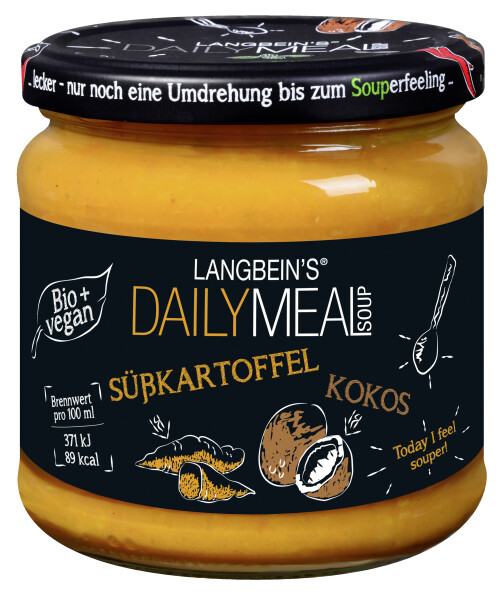 Daily Meal Süßkartoffel-Kokos Suppe