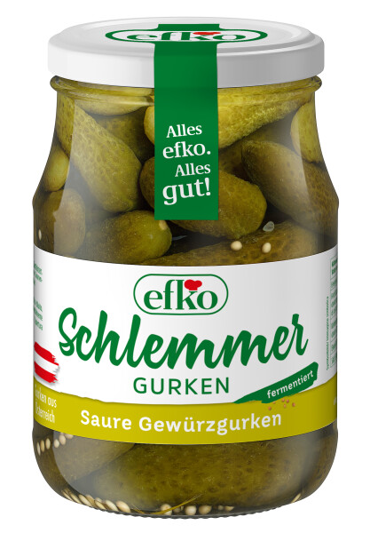 efko Schlemmergurken Saure Gewürzgurken