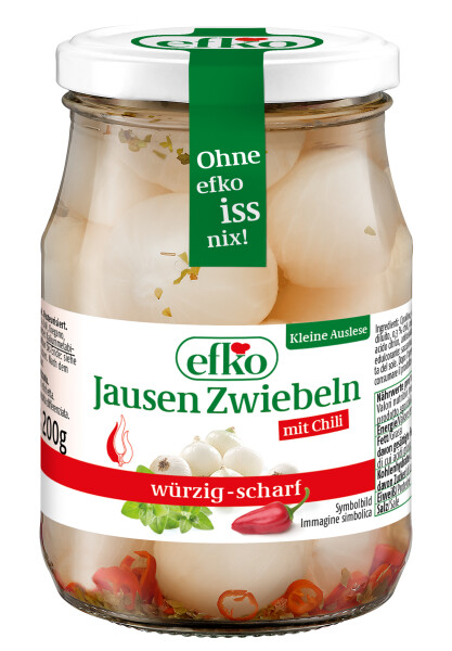 efko Jausen Zwiebeln mit Chili