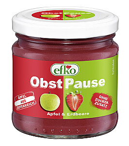 efko Obstpause Apfel & Erdbeere