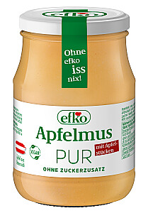 efko Apfelmus Pur mit Apfelstücken