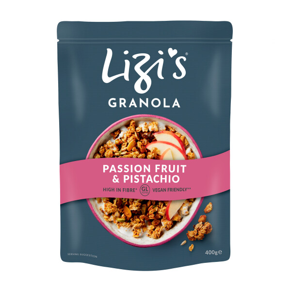 Lizi's Granola Passionfruit & Pistachio