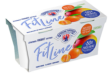 Sterzinger Magerjoghurt Fitline Mango & Mandarine 2er